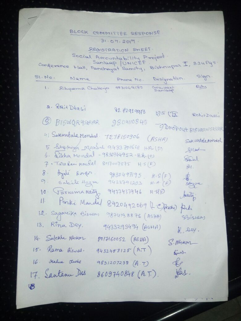 Seba Sangha Activity